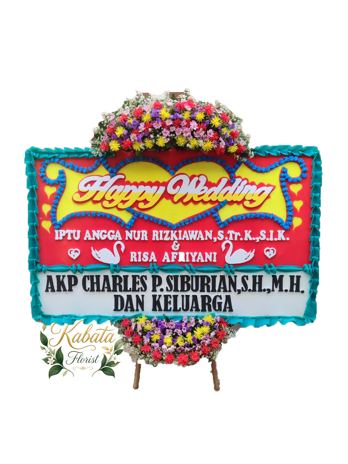 Bunga papan ucapan selamat — placeholder foto
