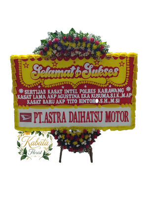 Bunga papan ucapan selamat