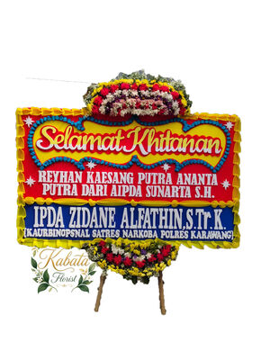 Bunga papan ucapan selamat — cikunir bekasi