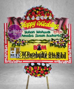 Bunga Papan Pernikahan