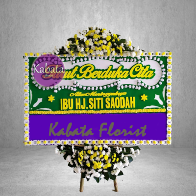 bunga papan selamat sukses bekasi