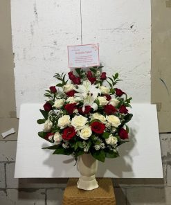 bunga vase ulang tahun bekasi