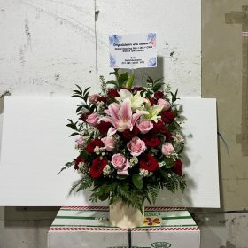 Bunga Vase Mewah Selamat Sukses Bekasi